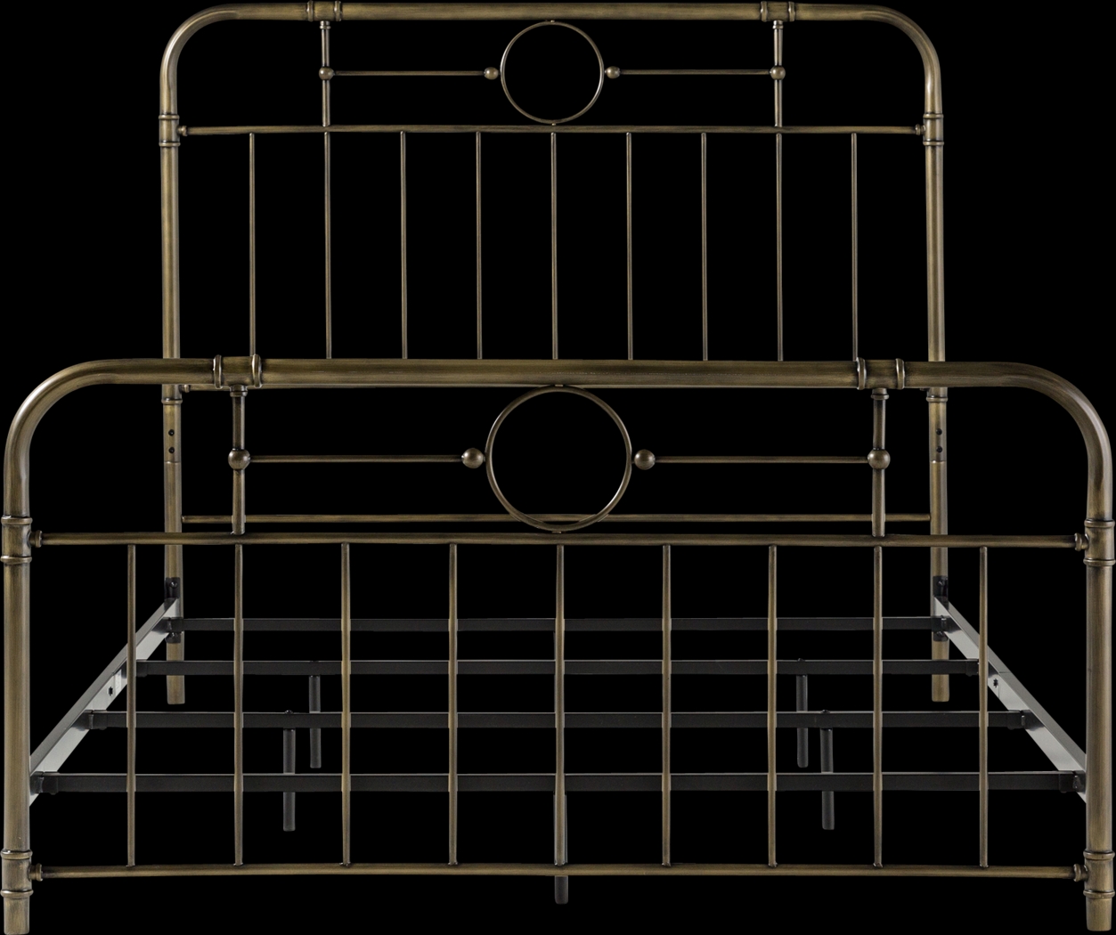 Bernius Bronze Queen Bed - Thumbnail - Image 4