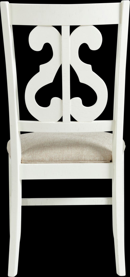 Berribanks White Side Chair, Set of 2 - Thumbnail - Image 8