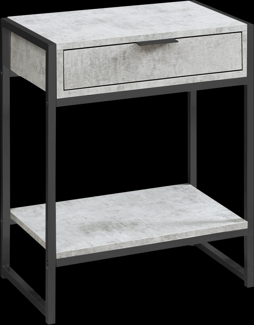 Berrien Black Accent Table - Thumbnail - Image 1