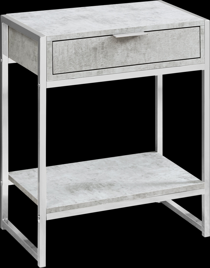 Berrien Gray Accent Table - Thumbnail - Image 1