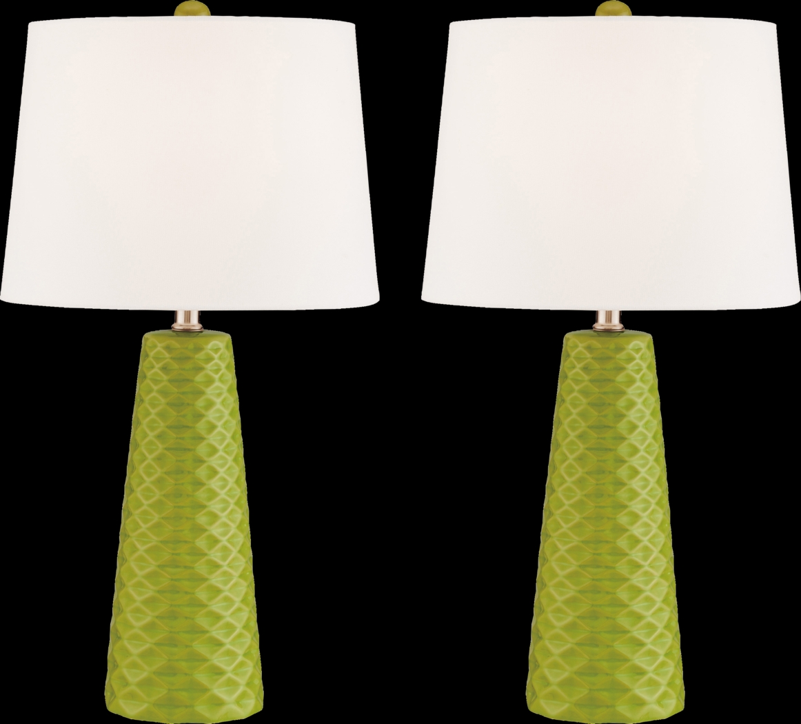 Berryessa Green Table Lamps, Set of 2 - Thumbnail - Image 1