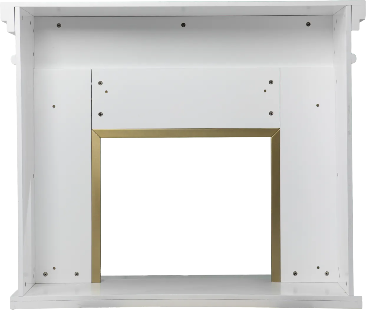 Berryessa III Whtie 46 in. Console, With Smart Electric Fireplace - Thumbnail - Image 4