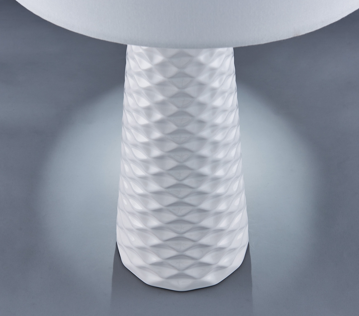 Berryessa White Table Lamps, Set of 2 - Thumbnail - Image 2