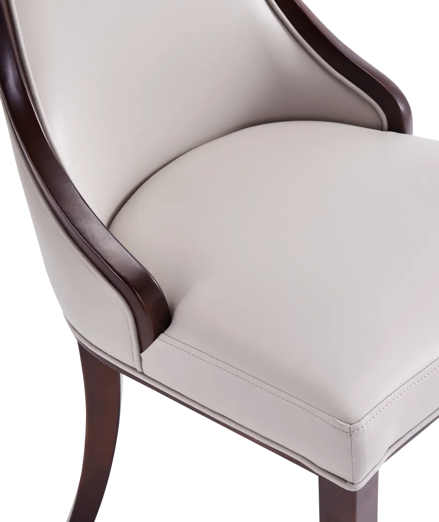 Berryhut Light Gray Side Chair, Set of 2 - Thumbnail - Image 4
