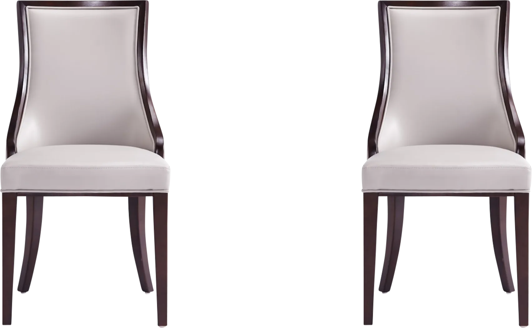 Berryhut Light Gray Side Chair, Set of 2 - Thumbnail - Image 1
