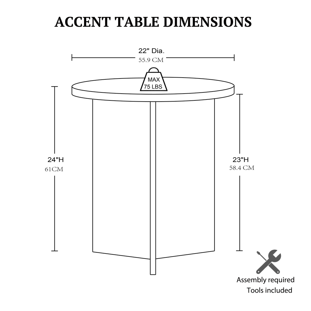 Berryrover Dark Brown End Table - Thumbnail - Image 3