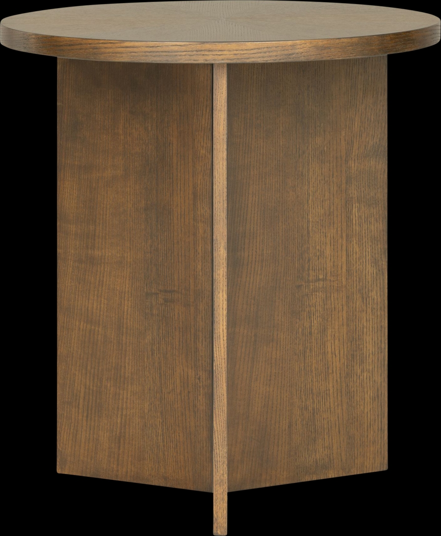Berryrover Dark Brown End Table - Thumbnail - Image 1