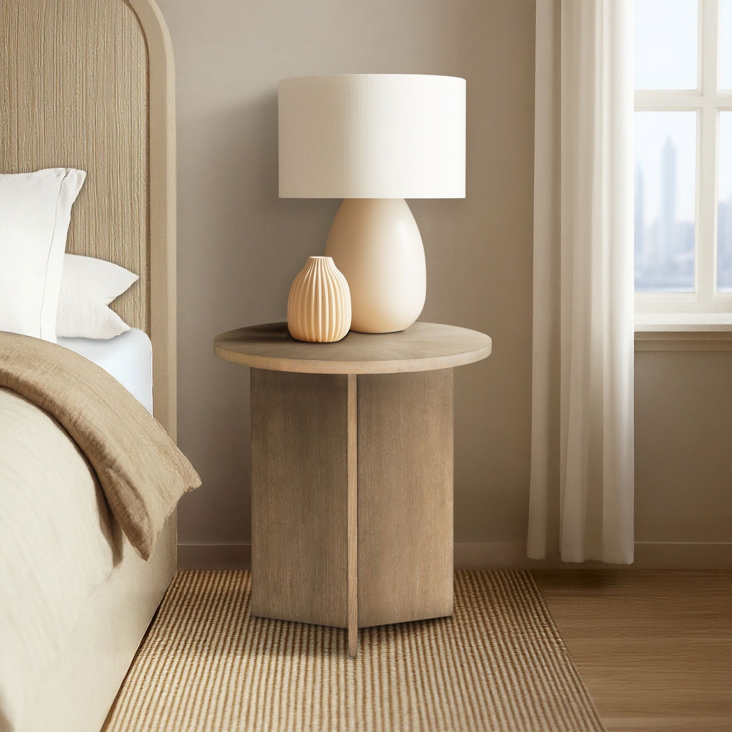 Berryrover Light Brown End Table - Thumbnail - Image 2