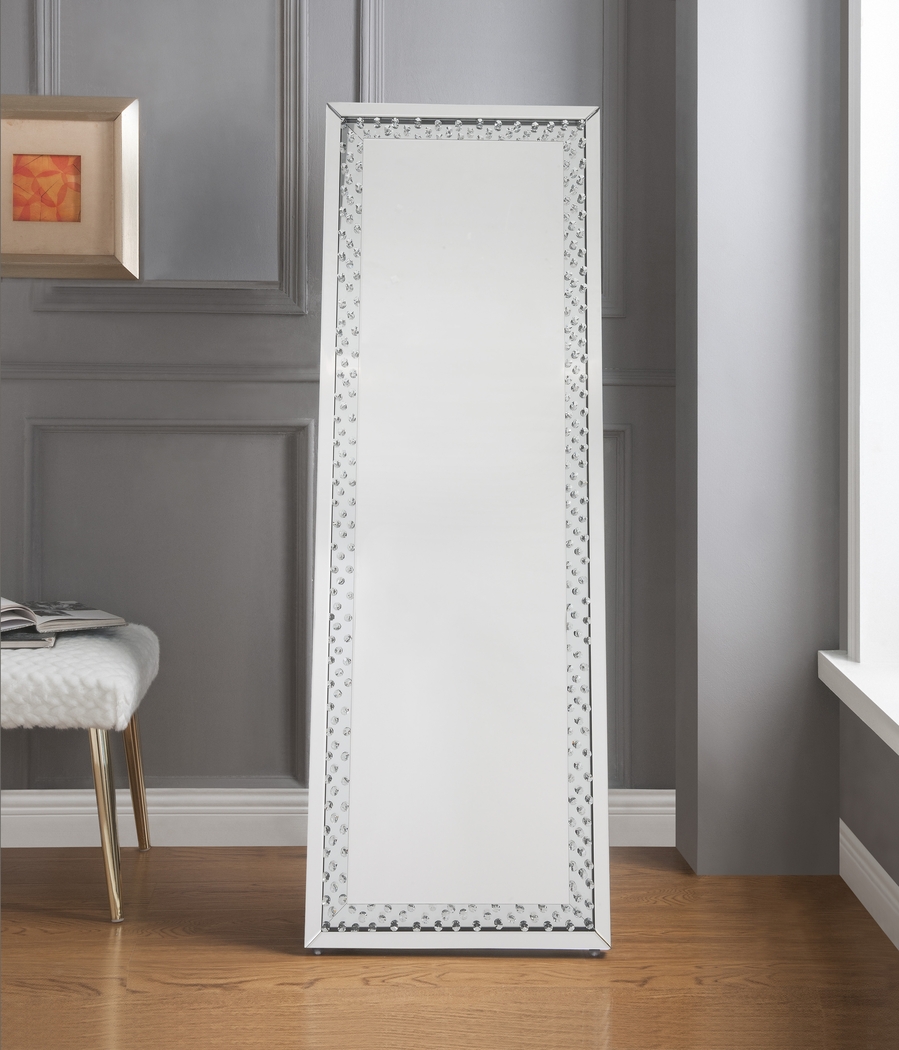 Berrytown Silver Floor Mirror - Thumbnail - Image 2