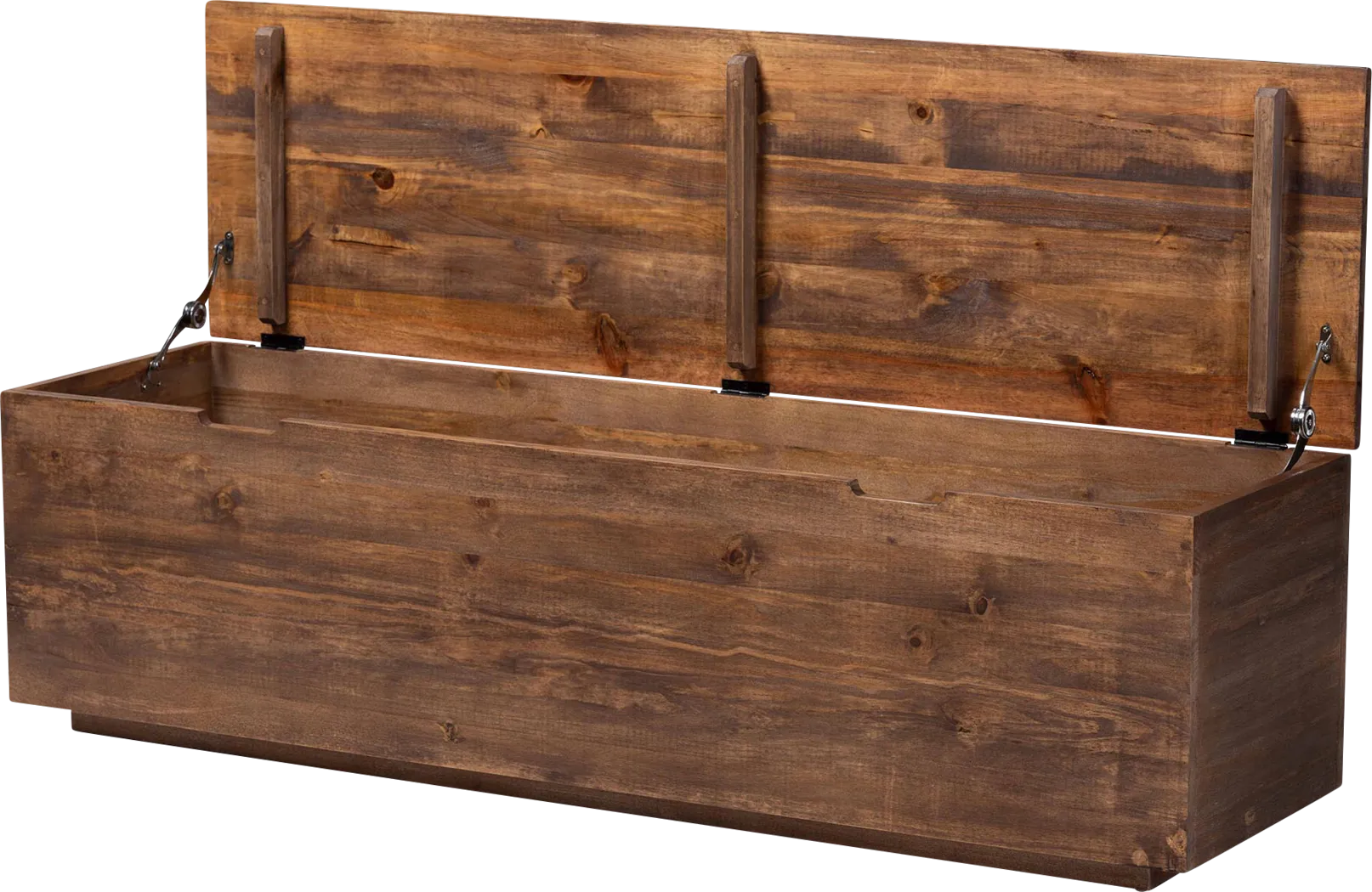 Berrywalk Brown Storage Trunk - Image 4