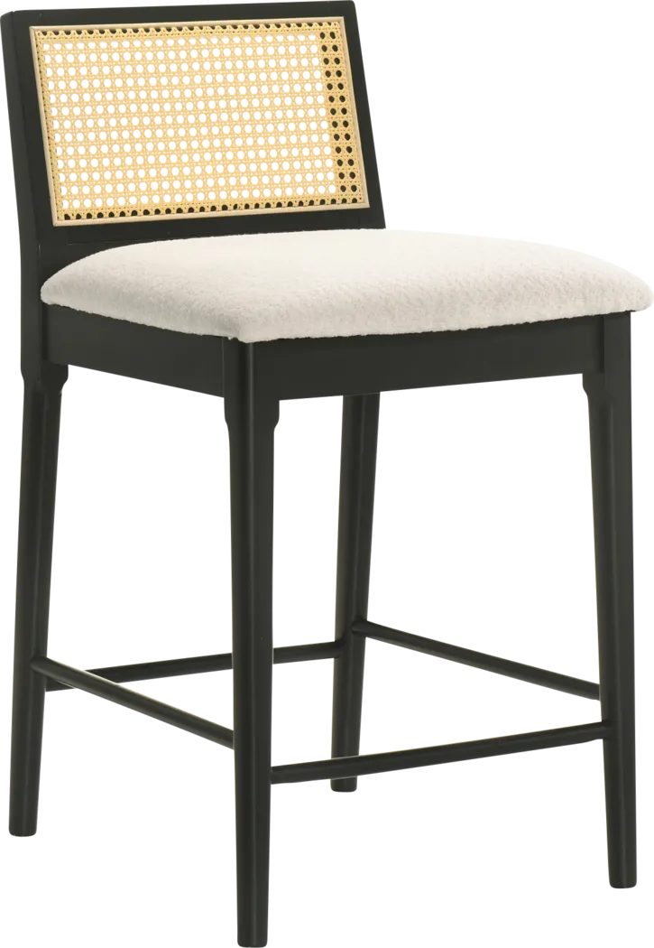 Berryware Black Counter Height Stool - Thumbnail - Image 1