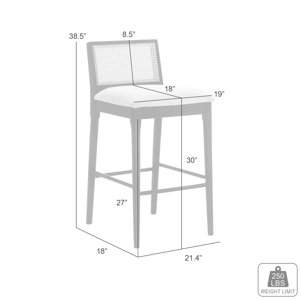 Berryware Natural Barstool - Thumbnail - Image 4