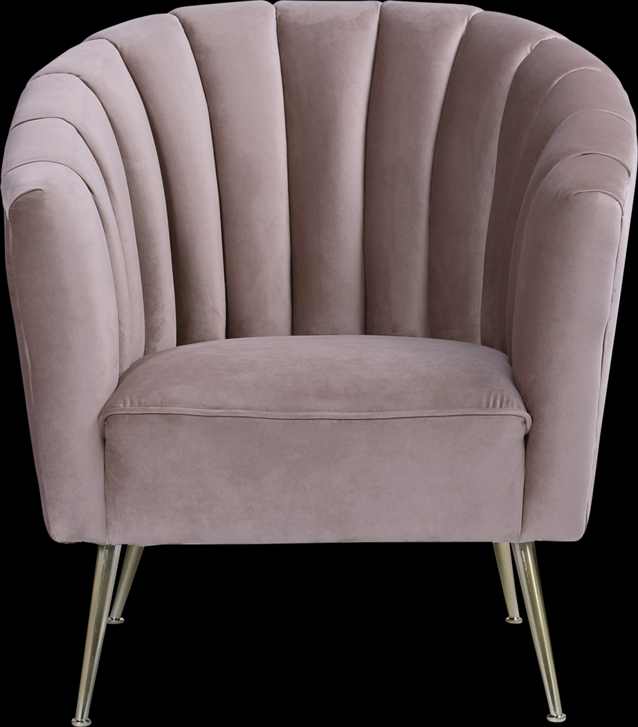 Bersal Blush Accent Chair - Thumbnail - Image 2