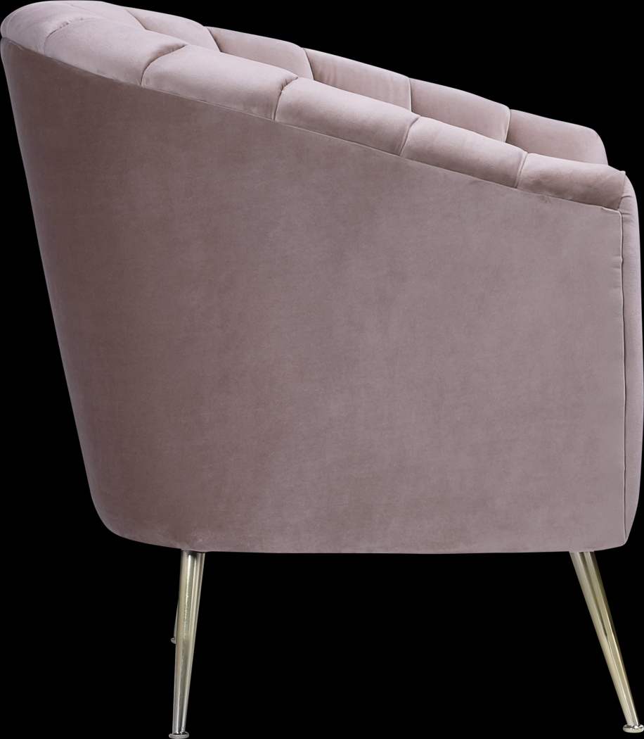Bersal Blush Accent Chair - Thumbnail - Image 3