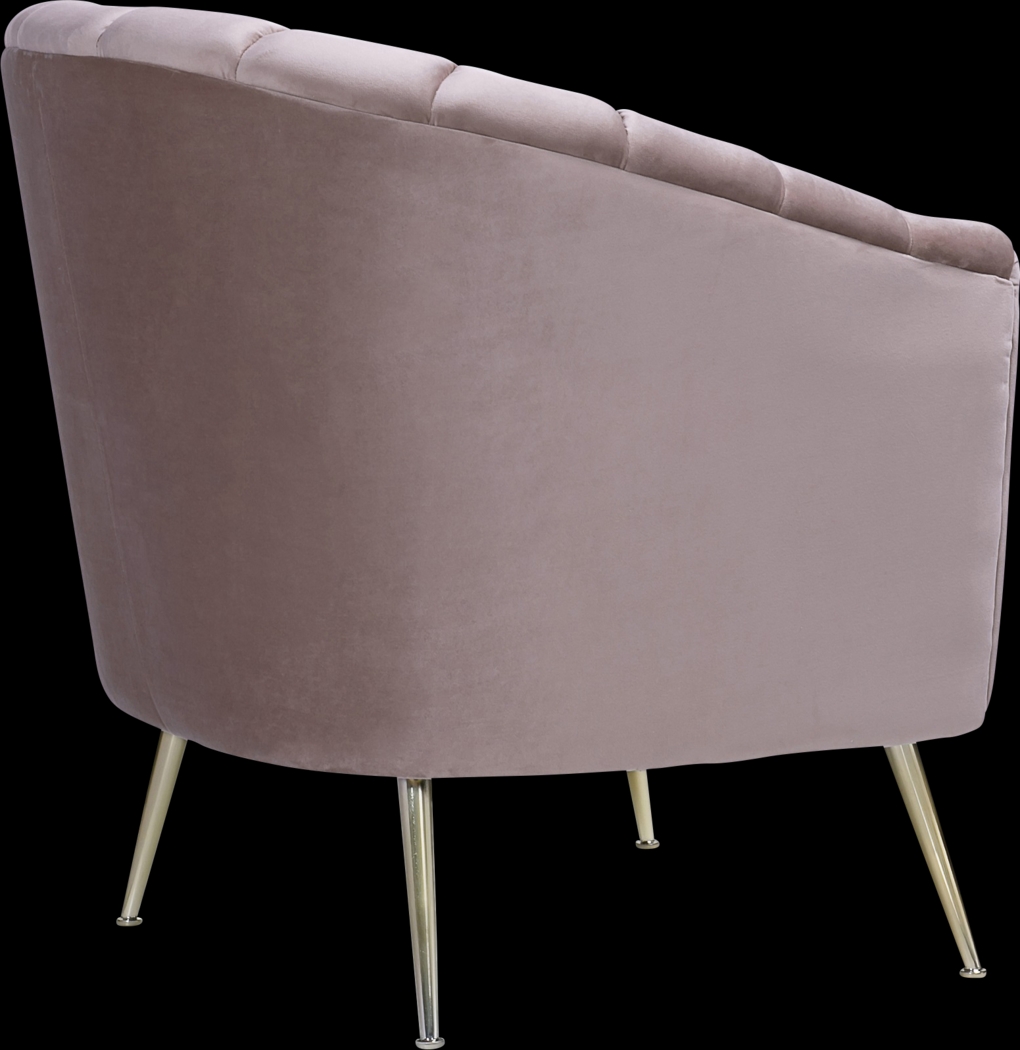 Bersal Blush Accent Chair - Thumbnail - Image 4