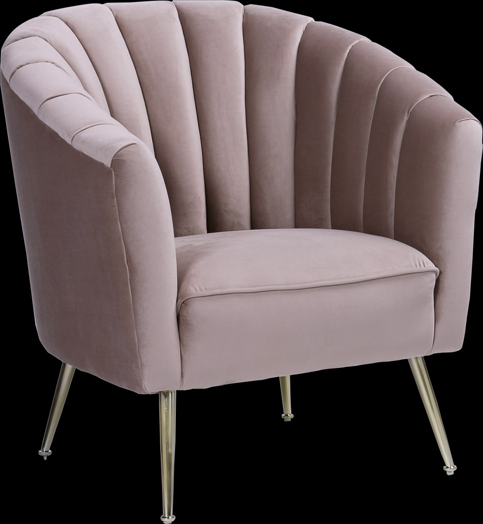 Bersal Blush Accent Chair - Thumbnail - Image 1