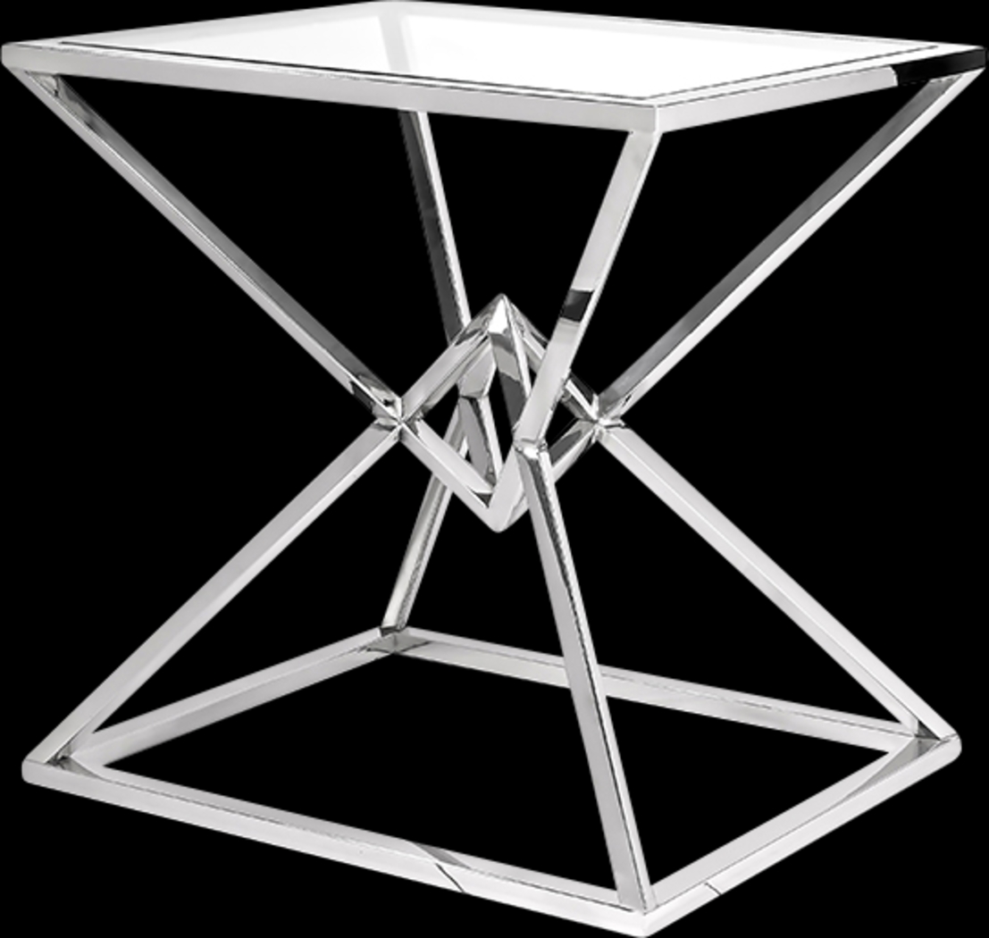 Bersal Gray End Table - Thumbnail - Image 2