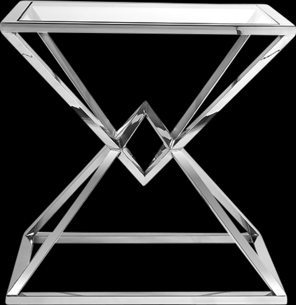 Bersal Gray End Table - Thumbnail - Image 1