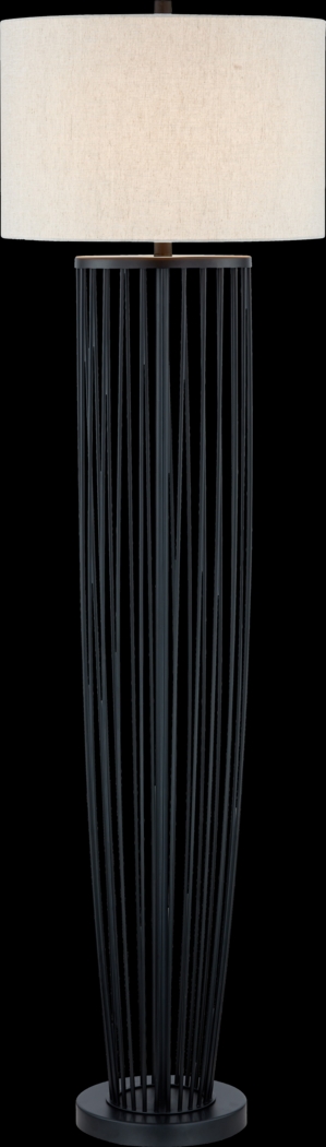 Bersal Nest Black Floor Lamp - Thumbnail - Image 1