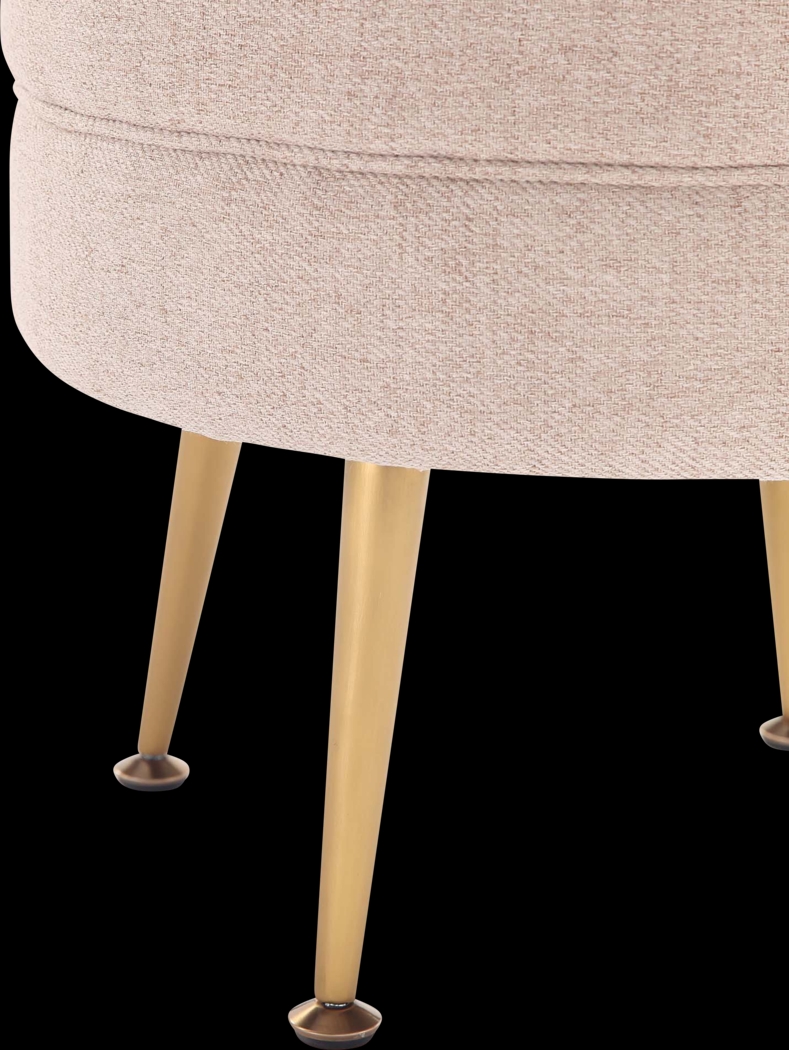 Berseem I Beige Ottoman - Thumbnail - Image 3