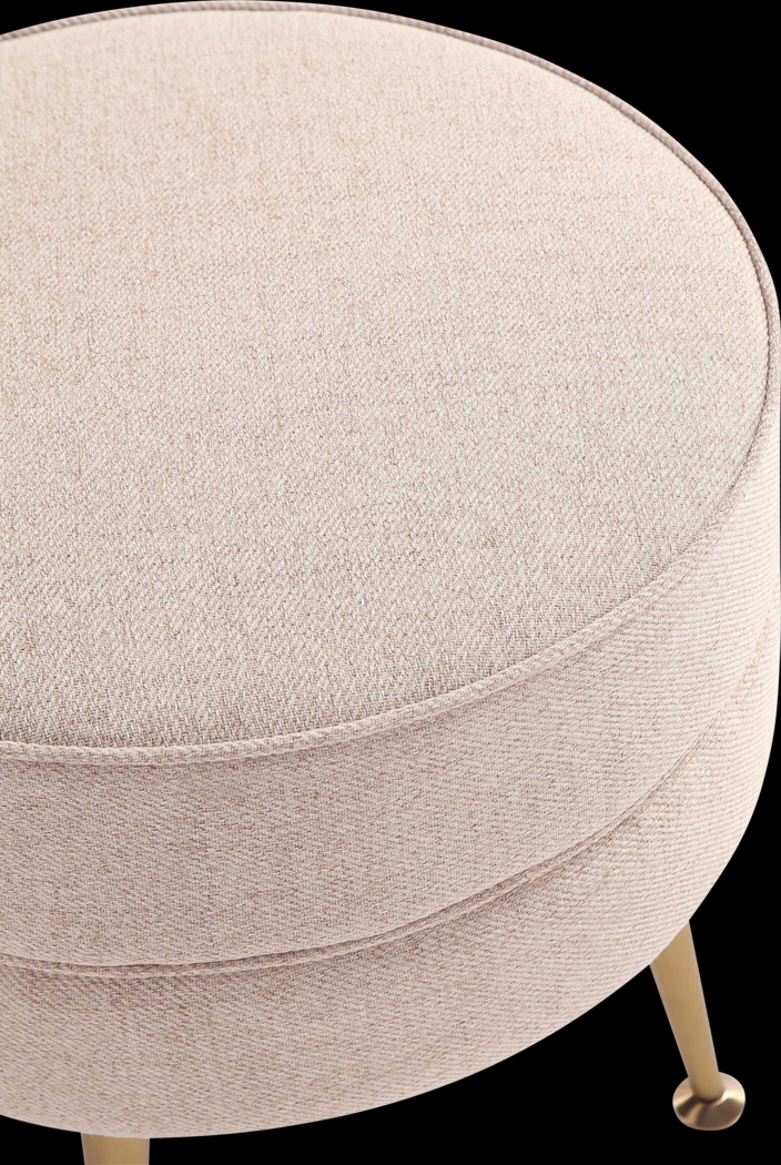 Berseem I Beige Ottoman - Thumbnail - Image 4