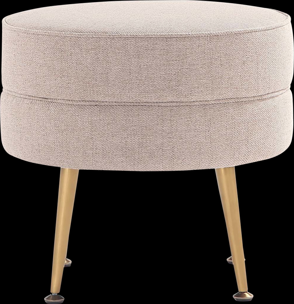 Berseem I Beige Ottoman - Thumbnail - Image 7