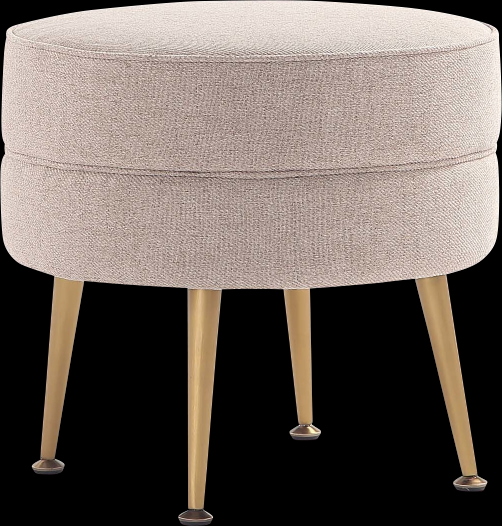 Berseem I Beige Ottoman - Thumbnail - Image 1