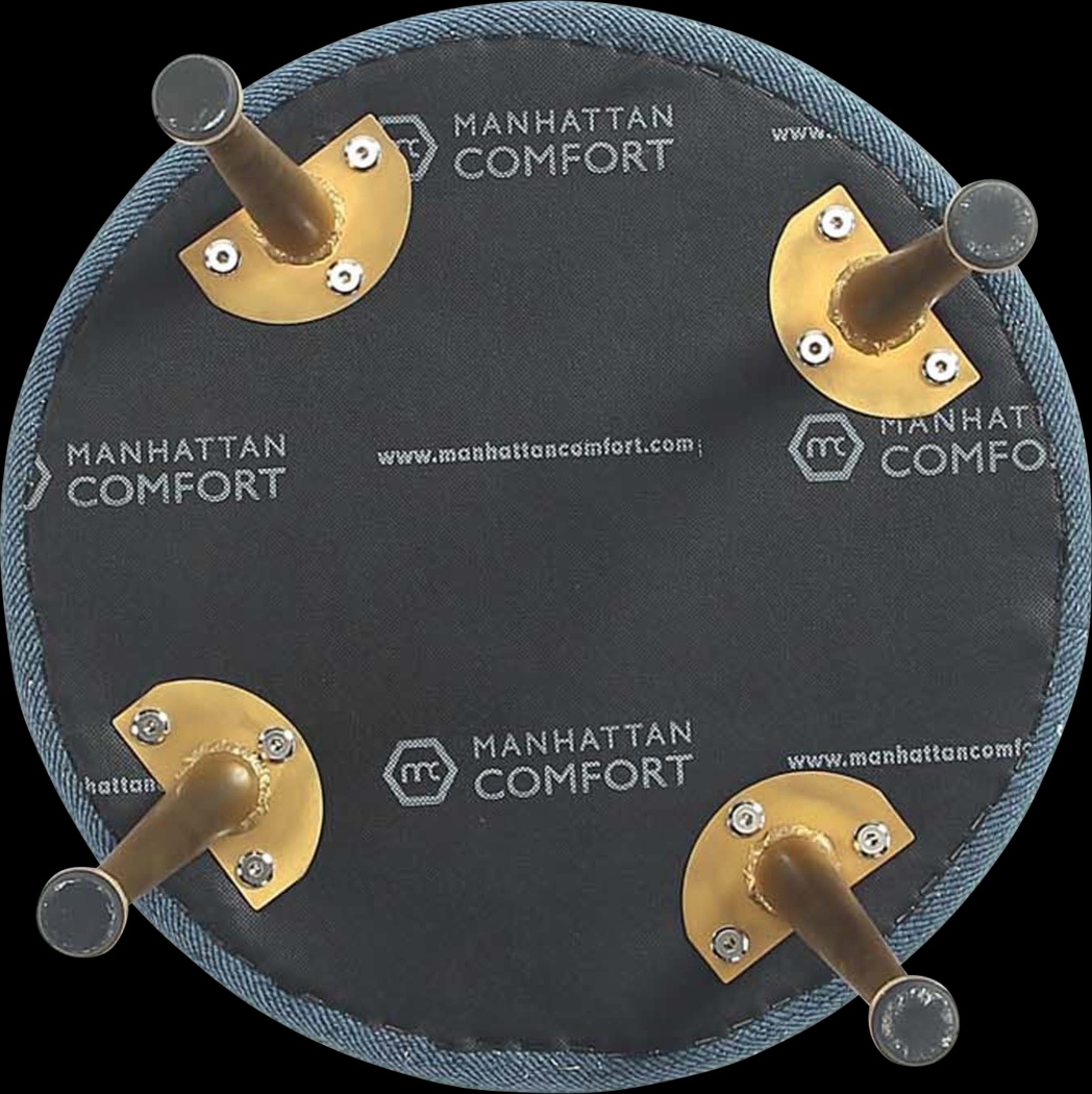 Berseem I Blue Ottoman - Thumbnail - Image 6