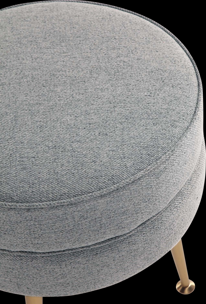 Berseem I Gray Ottoman - Thumbnail - Image 4