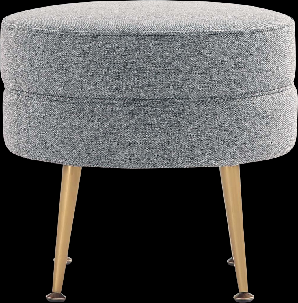 Berseem I Gray Ottoman - Thumbnail - Image 7