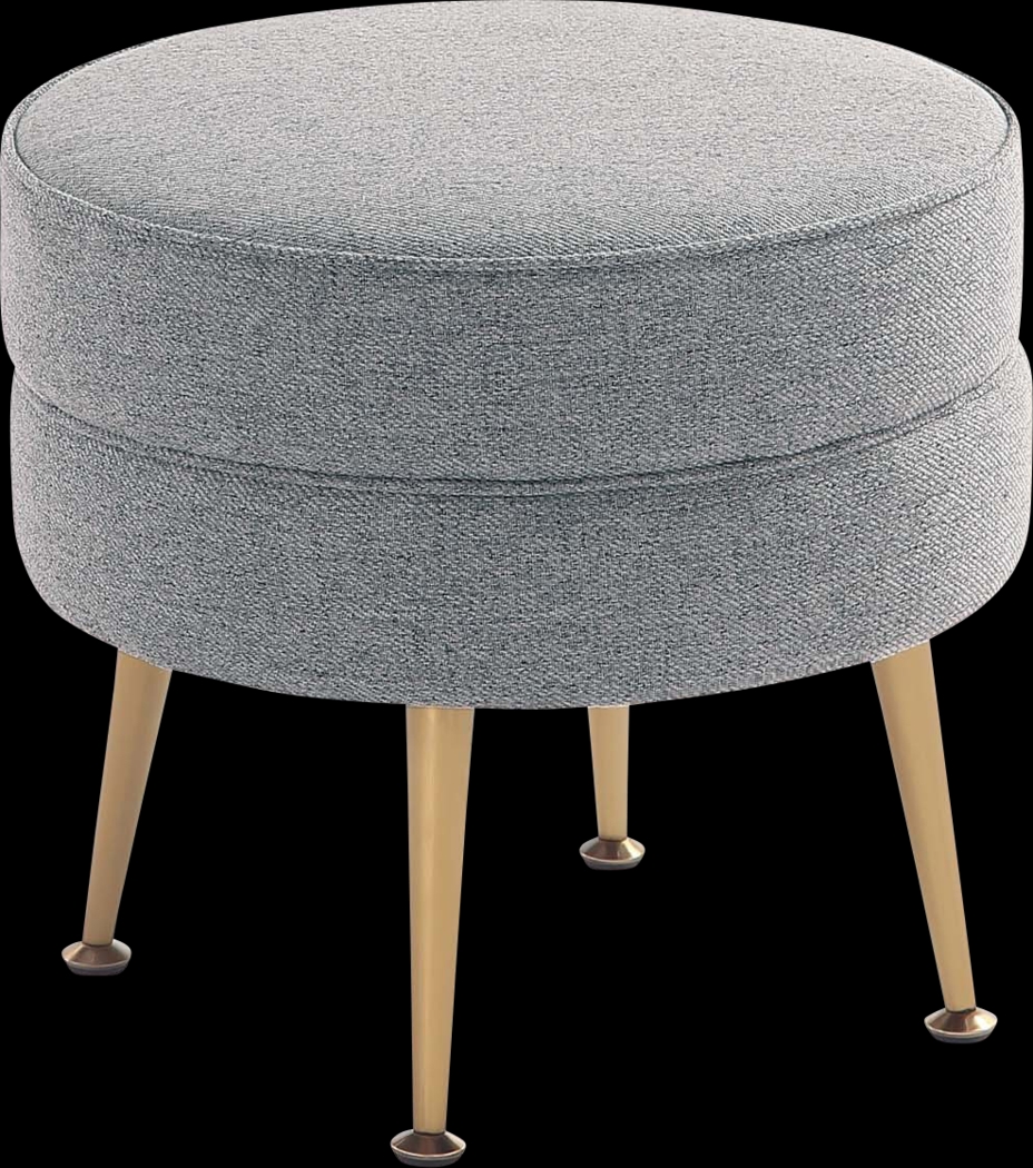Berseem I Gray Ottoman - Thumbnail - Image 8