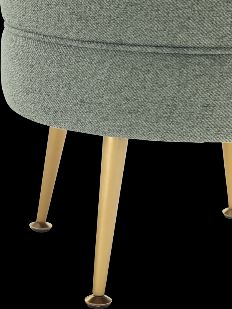 Berseem I Green Ottoman - Thumbnail - Image 3