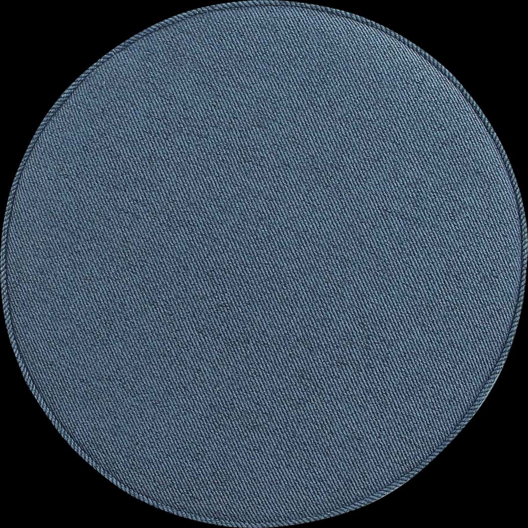 Berseem II Blue Ottoman - Thumbnail - Image 5