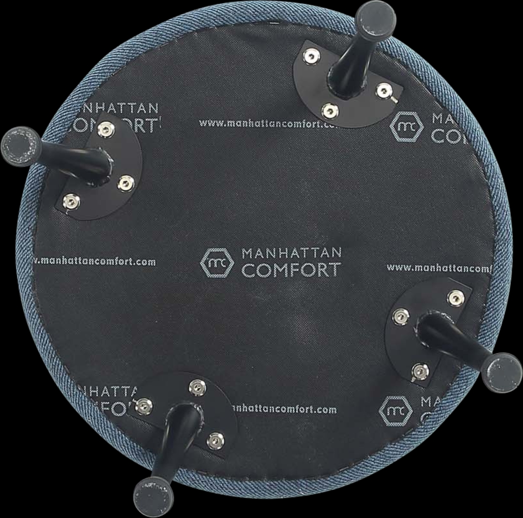 Berseem II Blue Ottoman - Thumbnail - Image 6