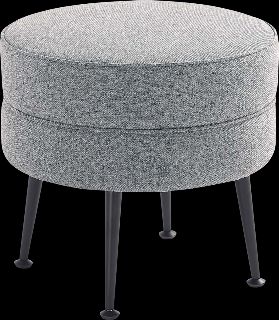 Berseem II Gray Ottoman - Thumbnail - Image 8