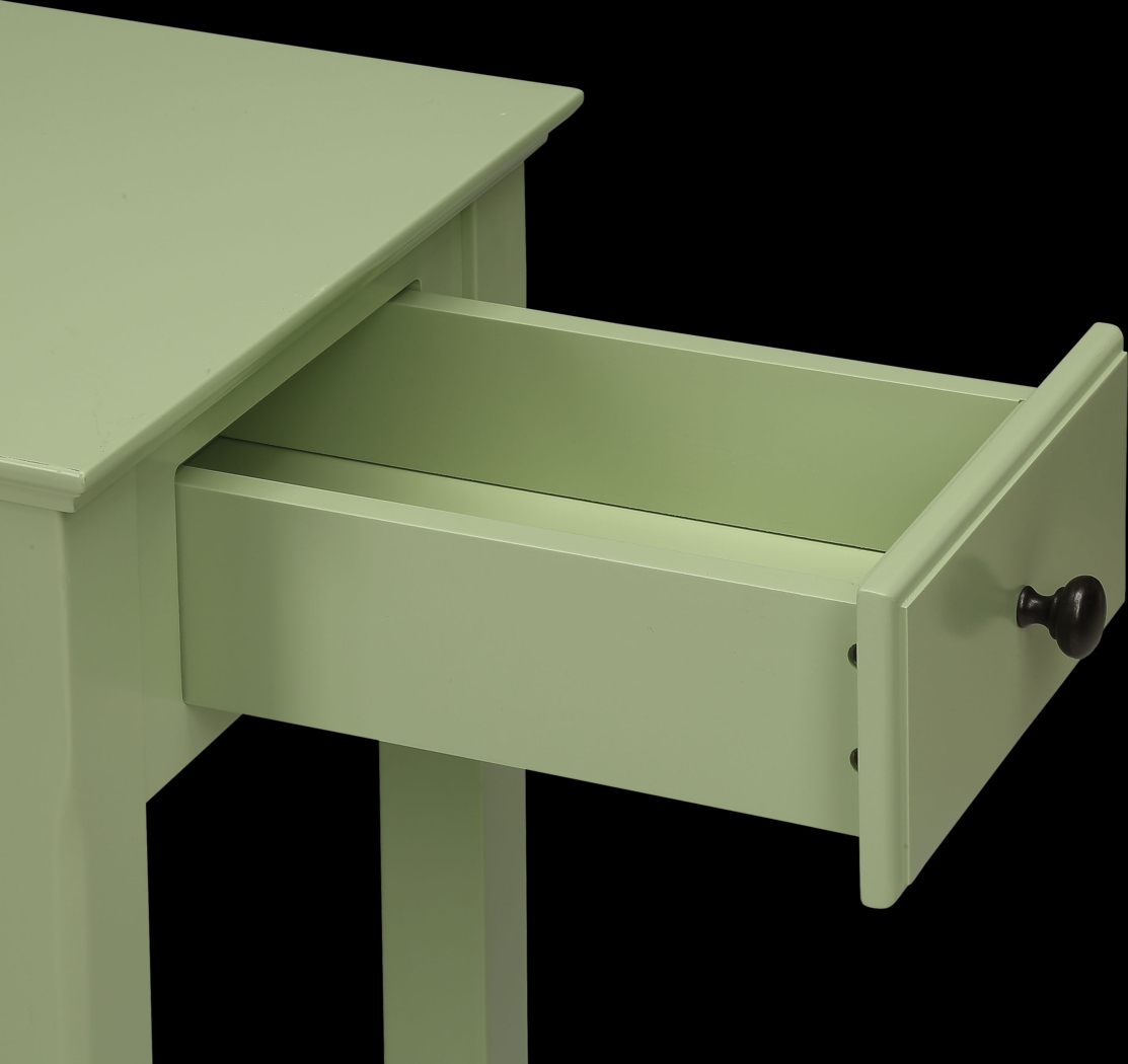 Bertie Green Chairside Table - Thumbnail - Image 2