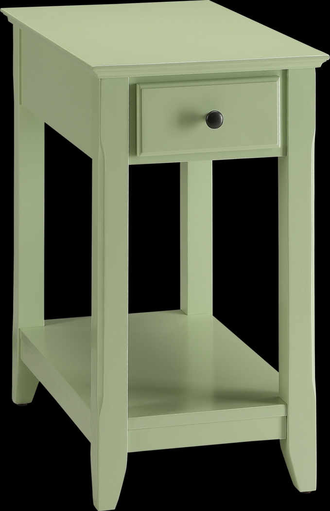 Bertie Green Chairside Table - Thumbnail - Image 1