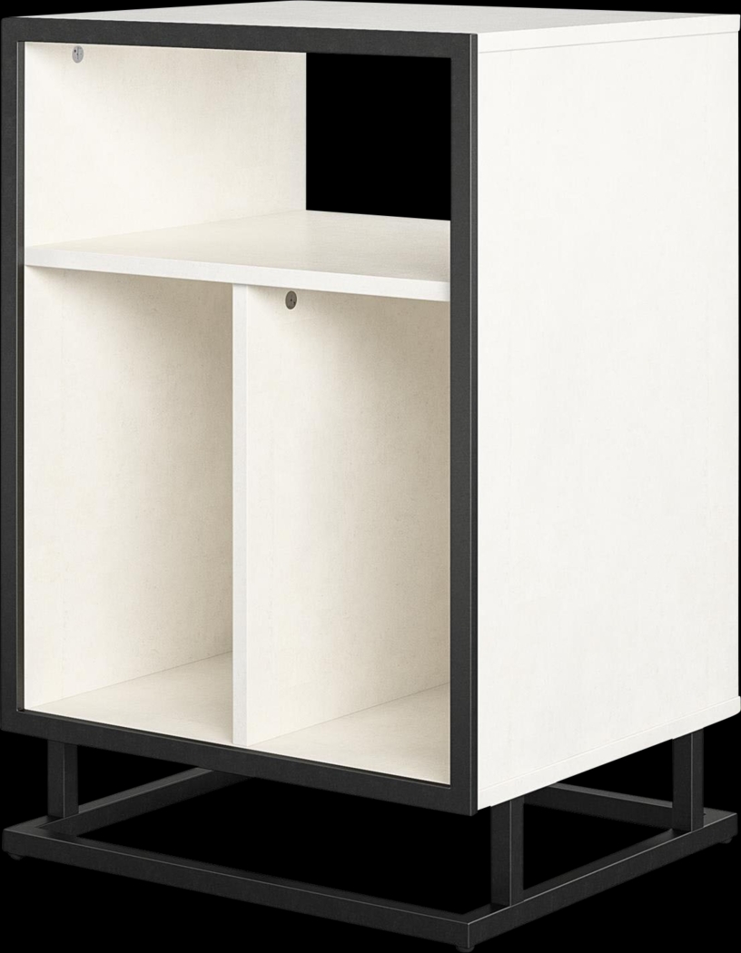 Bertrada White End Table - Thumbnail - Image 5