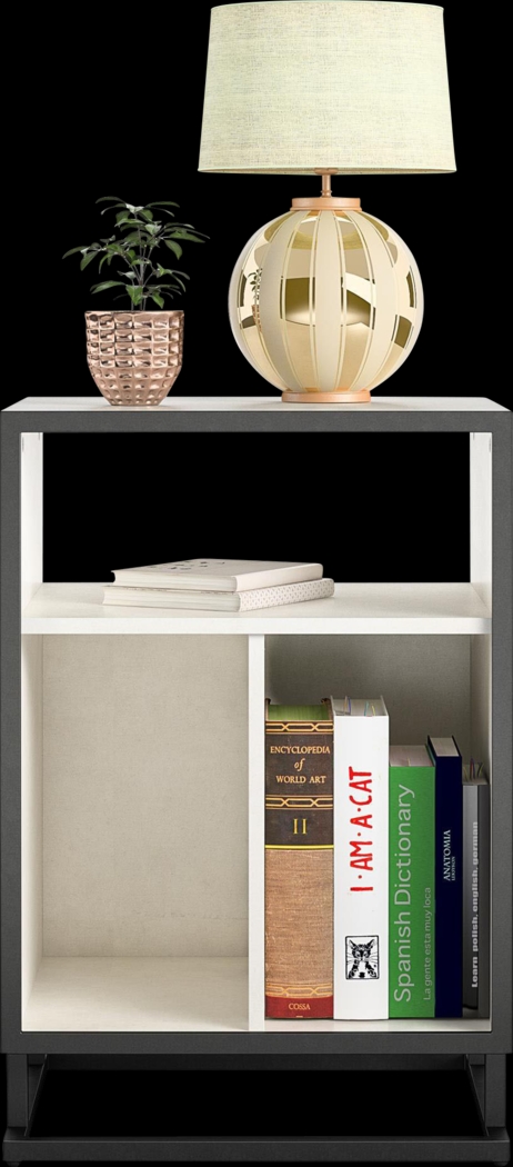 Bertrada White End Table - Thumbnail - Image 6