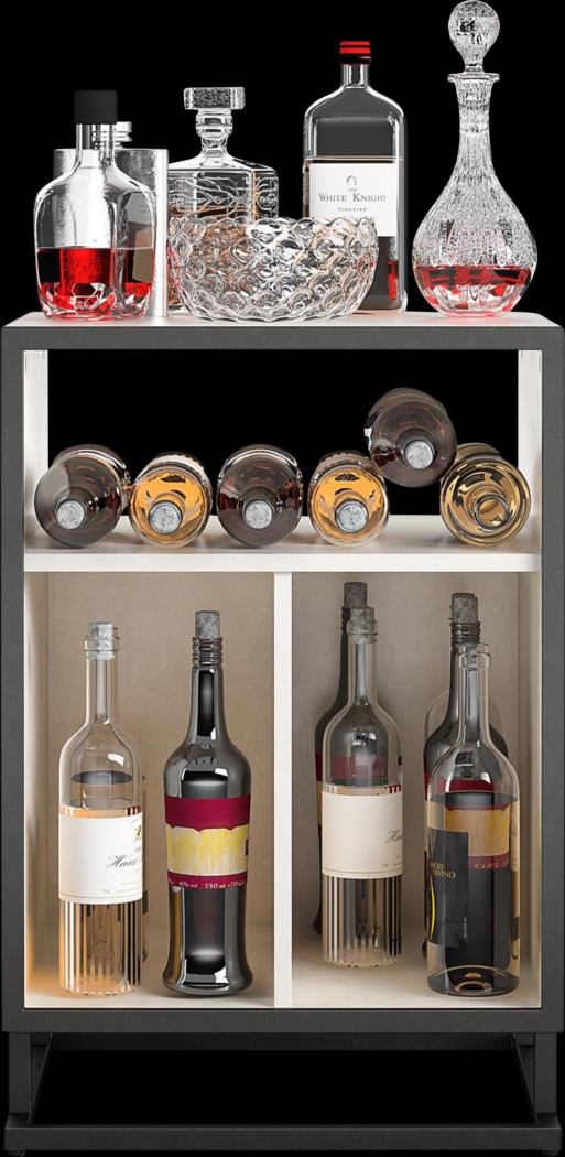 Bertrada White End Table - Thumbnail - Image 7