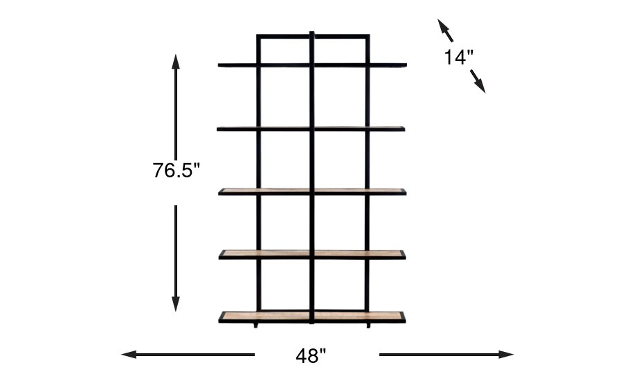 Dimension Image. Please refer to the Dimension Tab on this page for dimension details.