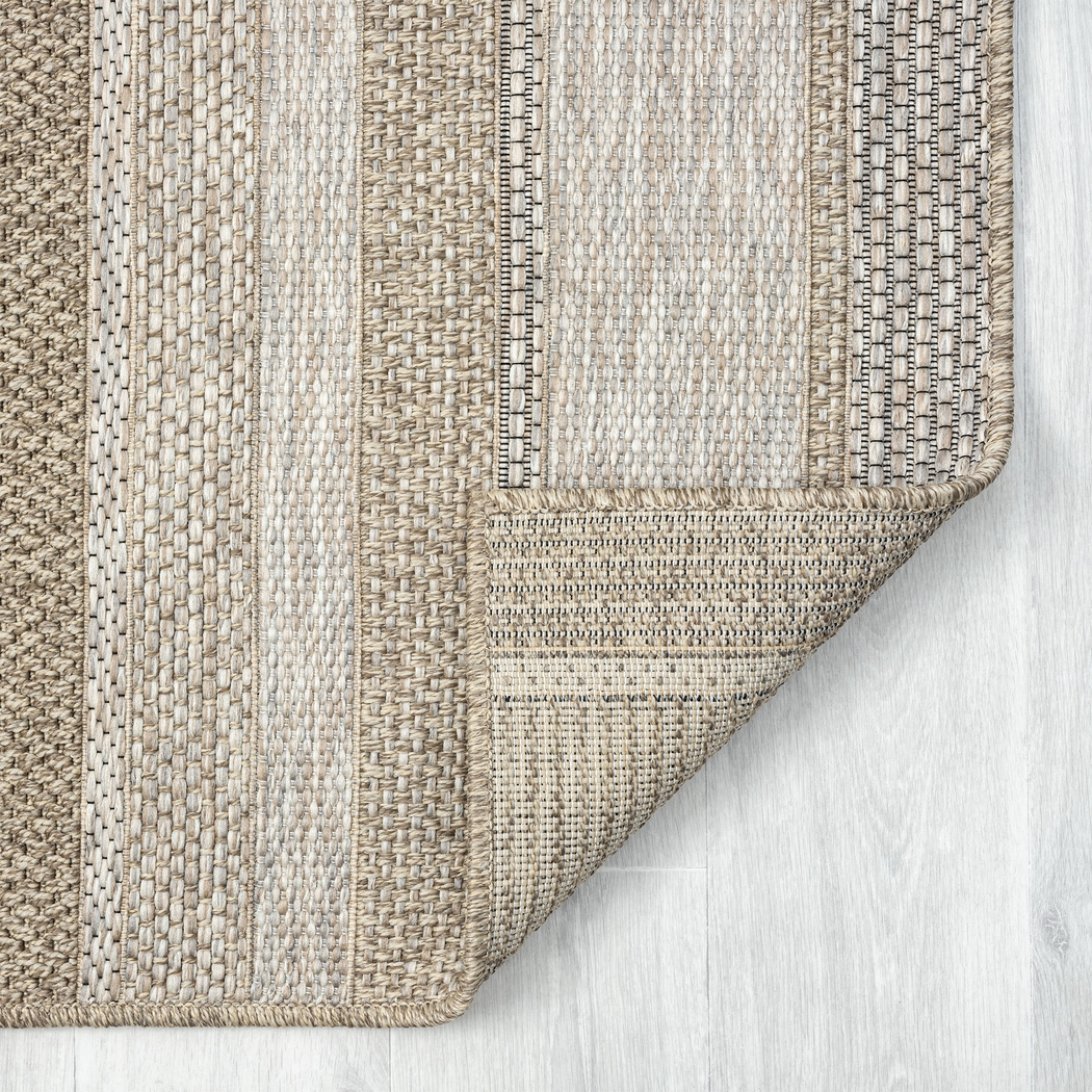 Berwa Tan 5' x 7' Indoor/Outdoor Rug - Thumbnail - Image 4