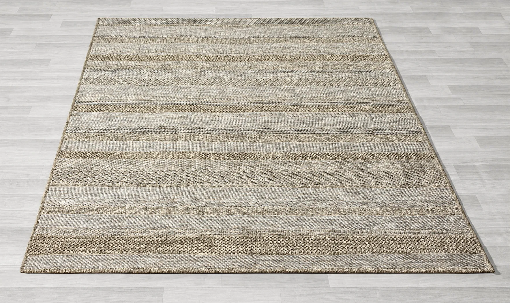 Berwa Tan 5' x 7' Indoor/Outdoor Rug - Image 9