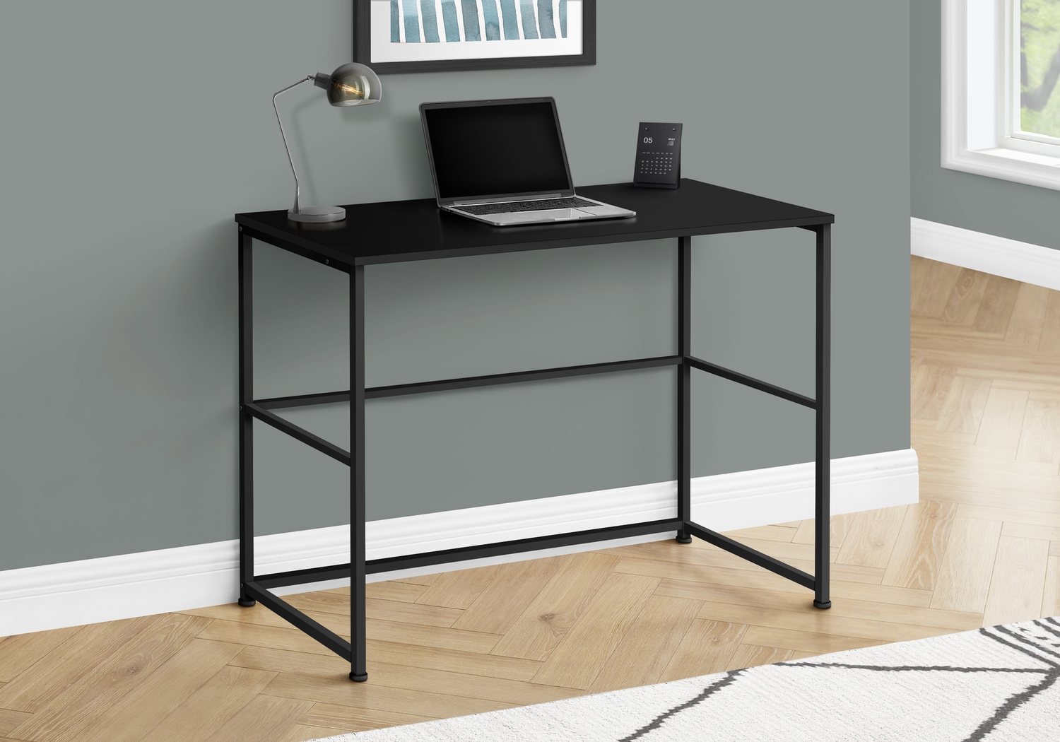 Berwicke Black Desk - Thumbnail - Image 3