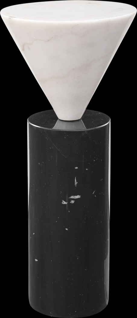 Beryton White Accent Table - Thumbnail - Image 1