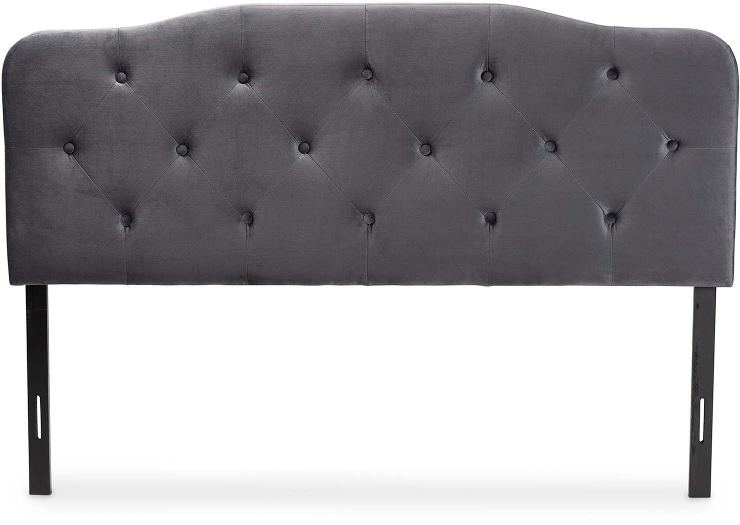 Besancon Gray Full Upholstered Headboard - Thumbnail - Image 3