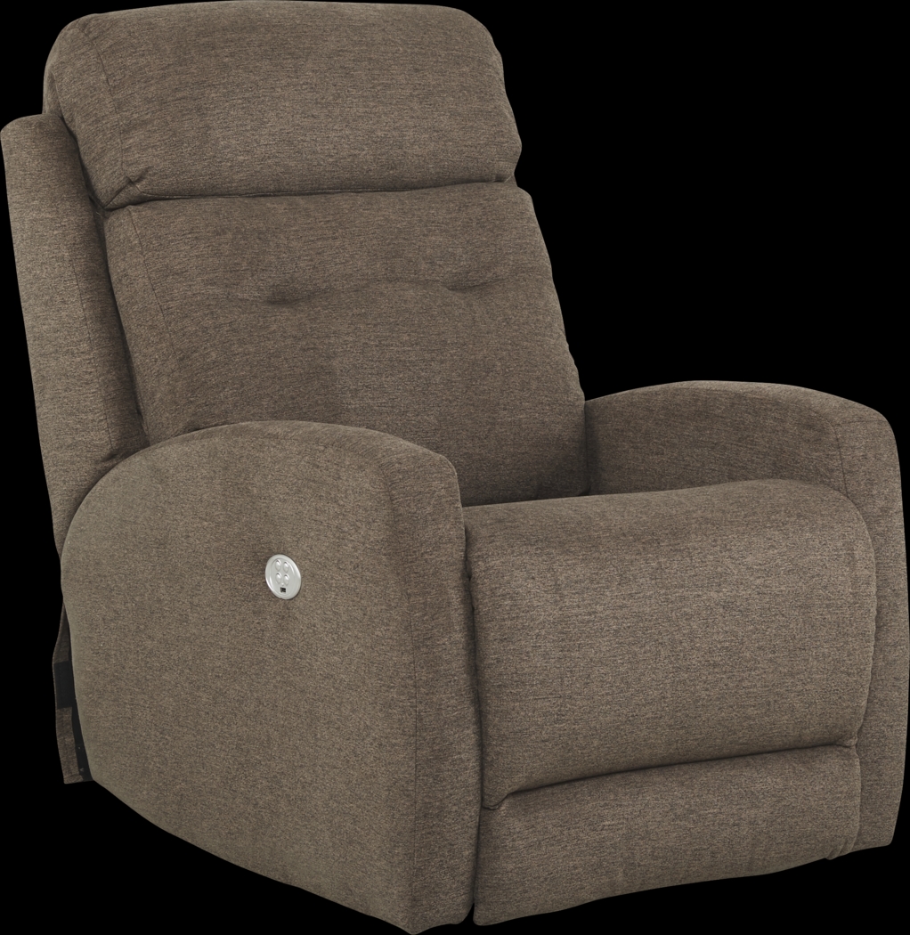 Bessemer Brown Dual Power Recliner - Thumbnail - Image 1