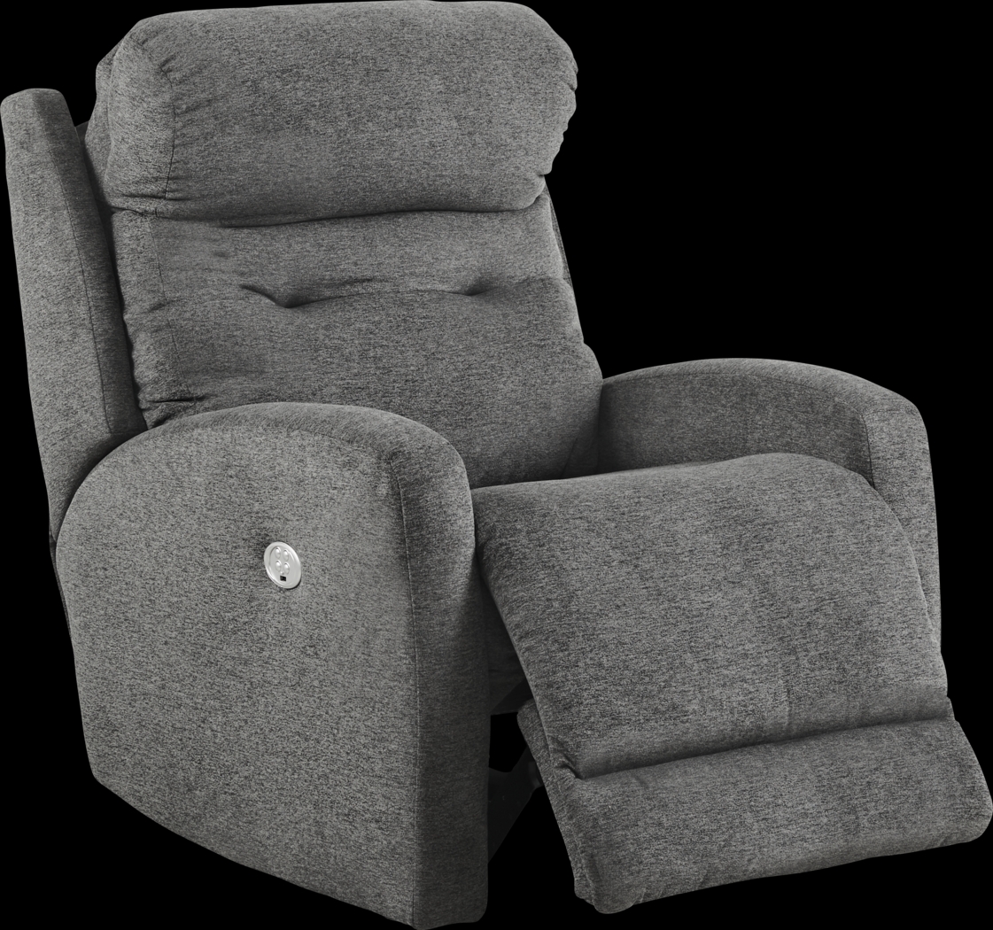 Bessemer Charcoal Dual Power Recliner - Thumbnail - Image 1