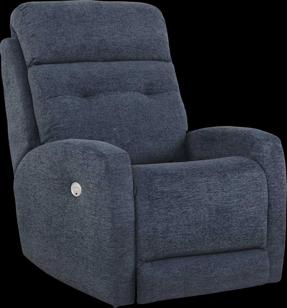 Bessemer Navy Dual Power Recliner - Thumbnail - Image 2