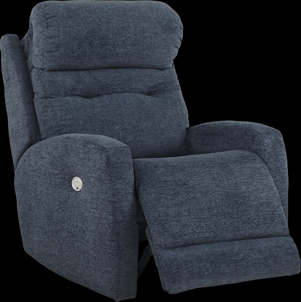 Bessemer Navy Dual Power Recliner - Thumbnail - Image 1